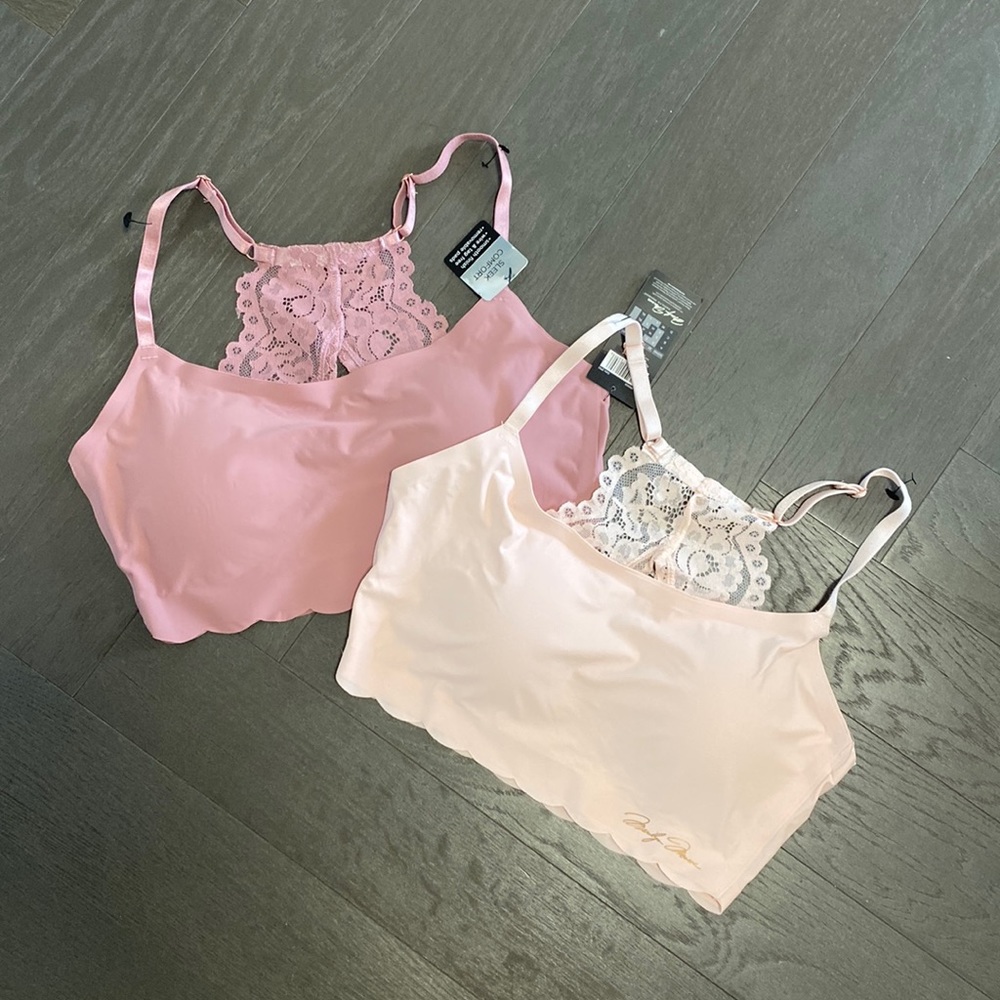 Marilyn Monroe Race Laser Back Bras, Medium, Set of 2 (NWT)